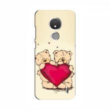 Чехлы для любимой на Nokia C21 (VPrint) Медвежонки - купить на Floy.com.ua