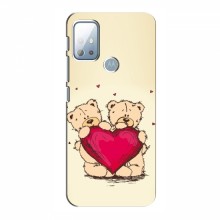 Чехлы для любимой на Motorola Moto G10 (VPrint) Медвежонки - купить на Floy.com.ua