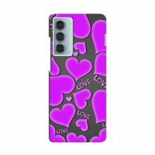 Чехлы для любимой на Motorola MOTO G200 (VPrint) Pink hearts - купить на Floy.com.ua