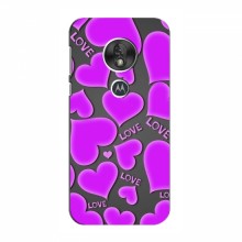 Чехлы для любимой на Motorola MOTO G7 Power (VPrint) Pink hearts - купить на Floy.com.ua