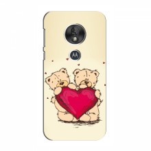 Чехлы для любимой на Motorola MOTO G7 Power (VPrint) Медвежонки - купить на Floy.com.ua
