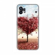 Чехлы для любимой на Nothing Phone 1 (VPrint) Дерево в виде сердца - купить на Floy.com.ua