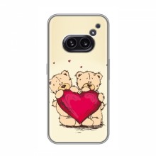 Чехлы для любимой на Nothing Nothing Phone 2a (VPrint) Медвежонки - купить на Floy.com.ua