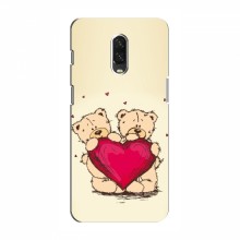 Чехлы для любимой на OnePlus 6T (VPrint) Медвежонки - купить на Floy.com.ua