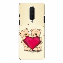 Чехлы для любимой на OnePlus 8 (VPrint) Медвежонки - купить на Floy.com.ua