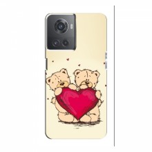 Чехлы для любимой на OnePlus ACE (10R) (VPrint) Медвежонки - купить на Floy.com.ua