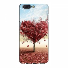 Чехлы для любимой на OnePlus 5 (VPrint) Дерево в виде сердца - купить на Floy.com.ua
