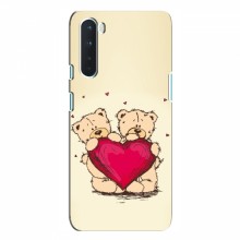 Чехлы для любимой на OnePlus Nord (VPrint) Медвежонки - купить на Floy.com.ua