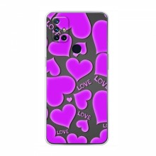 Чехлы для любимой на OnePlus Nord N10 5G (VPrint) Pink hearts - купить на Floy.com.ua