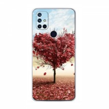 Чехлы для любимой на OnePlus Nord N10 5G (VPrint) Дерево в виде сердца - купить на Floy.com.ua