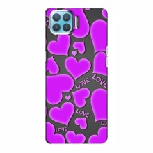 Чехлы для любимой на OPPO A93 (VPrint) Pink hearts - купить на Floy.com.ua