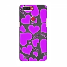 Чехлы для любимой на OPPO R11s (VPrint) Pink hearts - купить на Floy.com.ua