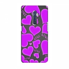 Чехлы для любимой на OPPO Reno 2 (VPrint) Pink hearts - купить на Floy.com.ua