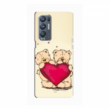 Чехлы для любимой на OPPO Reno5 Pro Plus (5G) (VPrint) Медвежонки - купить на Floy.com.ua