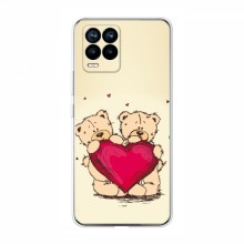 Чехлы для любимой на RealMe 8 (VPrint) Медвежонки - купить на Floy.com.ua
