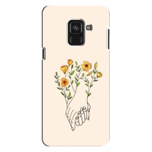 Чехлы для любимой на Samsung A8 Plus , A8 Plus 2018, A730F (VPrint) Руки любви - купить на Floy.com.ua