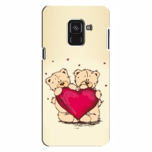 Чехлы для любимой на Samsung A8 Plus , A8 Plus 2018, A730F (VPrint) Медвежонки - купить на Floy.com.ua