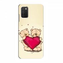 Чехлы для любимой на Samsung Galaxy A03s (VPrint) Медвежонки - купить на Floy.com.ua