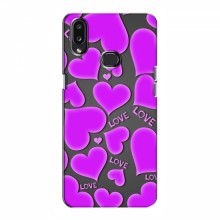 Чехлы для любимой на Samsung Galaxy A10s (A107) (VPrint) Pink hearts - купить на Floy.com.ua