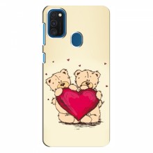 Чехлы для любимой на Samsung Galaxy A21s (VPrint) Медвежонки - купить на Floy.com.ua