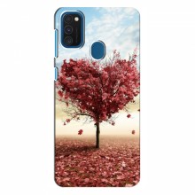 Чехлы для любимой на Samsung Galaxy A21s (VPrint) Дерево в виде сердца - купить на Floy.com.ua