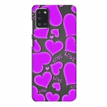 Чехлы для любимой на Samsung Galaxy A31 (A315) (VPrint) Pink hearts - купить на Floy.com.ua