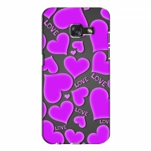 Чехлы для любимой на Samsung A5 2017, A520, A520F (VPrint) Pink hearts - купить на Floy.com.ua