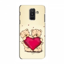 Чехлы для любимой на Samsung A6 Plus 2018, A6 Plus 2018, A605 (VPrint) Медвежонки - купить на Floy.com.ua