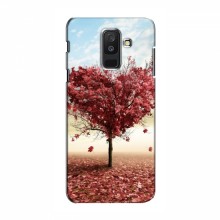 Чехлы для любимой на Samsung A6 Plus 2018, A6 Plus 2018, A605 (VPrint) Дерево в виде сердца - купить на Floy.com.ua