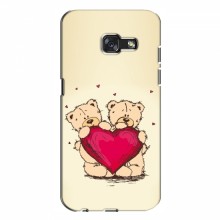 Чехлы для любимой на Samsung A7 2017, A720, A720F (VPrint) Медвежонки - купить на Floy.com.ua