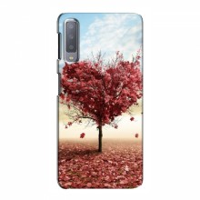 Чехлы для любимой на Samsung A7-2018, A750 (VPrint) Дерево в виде сердца - купить на Floy.com.ua