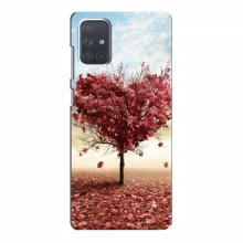 Чехлы для любимой на Samsung Galaxy A71 (A715) (VPrint) Дерево в виде сердца - купить на Floy.com.ua