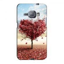 Чехлы для любимой на Samsung J1 2016, J120, J120F (VPrint) Дерево в виде сердца - купить на Floy.com.ua