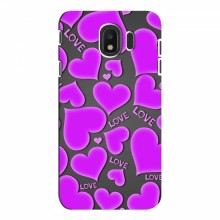 Чехлы для любимой на Samsung J4 2018 (VPrint) Pink hearts - купить на Floy.com.ua