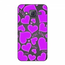 Чехлы для любимой на Samsung J5, J500, J500H (VPrint) Pink hearts - купить на Floy.com.ua