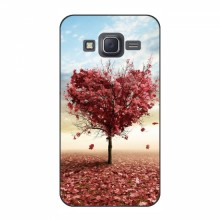 Чехлы для любимой на Samsung J5, J500, J500H (VPrint) Дерево в виде сердца - купить на Floy.com.ua