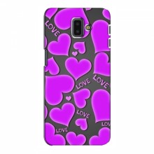 Чехлы для любимой на Samsung J6 Plus, J6 Плюс 2018 (J610) (VPrint) Pink hearts - купить на Floy.com.ua