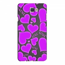Чехлы для любимой на Samsung J7 Prime, G610 (VPrint) Pink hearts - купить на Floy.com.ua