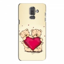 Чехлы для любимой на Samsung J8-2018, J810 (VPrint) Медвежонки - купить на Floy.com.ua