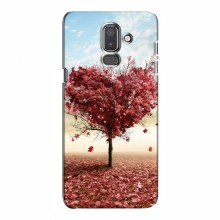 Чехлы для любимой на Samsung J8-2018, J810 (VPrint) Дерево в виде сердца - купить на Floy.com.ua