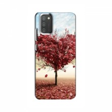 Чехлы для любимой на Samsung Galaxy M02s (VPrint) Дерево в виде сердца - купить на Floy.com.ua
