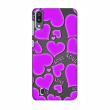 Чехлы для любимой на Samsung Galaxy M10 (VPrint) Pink hearts - купить на Floy.com.ua