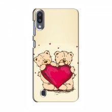 Чехлы для любимой на Samsung Galaxy M10 (VPrint) Медвежонки - купить на Floy.com.ua