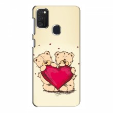 Чехлы для любимой на Samsung Galaxy M21 (VPrint) Медвежонки - купить на Floy.com.ua
