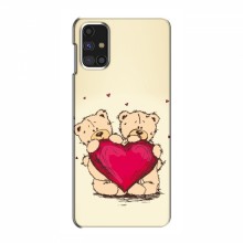 Чехлы для любимой на Samsung Galaxy M31s (VPrint) Медвежонки - купить на Floy.com.ua