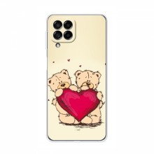 Чехлы для любимой на Samsung Galaxy M32 (VPrint) Медвежонки - купить на Floy.com.ua