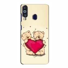 Чехлы для любимой на Samsung Galaxy M40 (VPrint) Медвежонки - купить на Floy.com.ua
