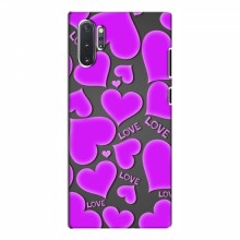 Чехлы для любимой на Samsung Galaxy Note 10 Plus (VPrint) Pink hearts - купить на Floy.com.ua