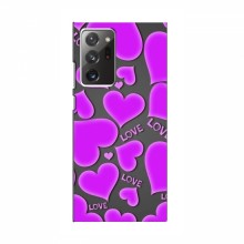 Чехлы для любимой на Samsung Galaxy Note 20 Ultra (VPrint) Pink hearts - купить на Floy.com.ua
