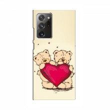 Чехлы для любимой на Samsung Galaxy Note 20 Ultra (VPrint) Медвежонки - купить на Floy.com.ua